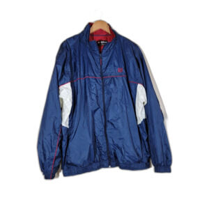 Wilson Blue Windbreaker Jacket -XXL 2XL
